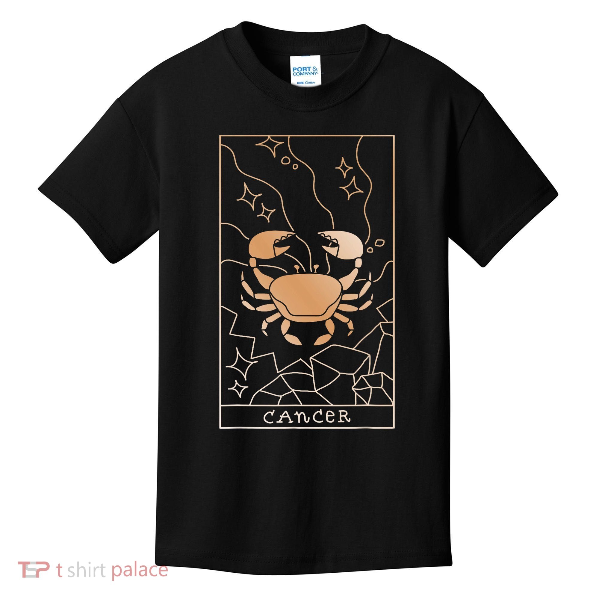 Cancer Zodiac Kids T-Shirt