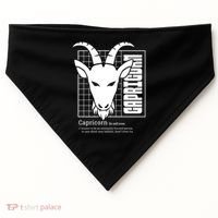 Capricorn Zodiac Definition USA-Made Doggie Bandana thumb 0