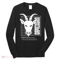 Capricorn Zodiac Definition Long Sleeve Shirt thumb 0