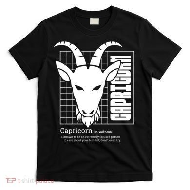 Capricorn Zodiac Definition T-Shirt