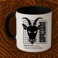 Capricorn Zodiac Definition Coffee Mug thumb 2