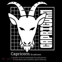 Capricorn Zodiac Definition Coaster thumb 2