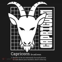 Capricorn Zodiac Definition Pajama Set thumb 2