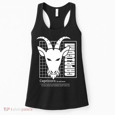 Capricorn Zodiac Definition Women's Tank Top
