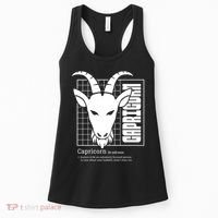 Capricorn Zodiac Definition Women's Tank Top thumb 0