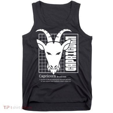 Capricorn Zodiac Definition Tank Top
