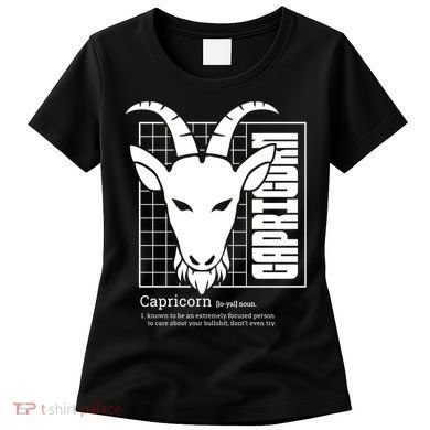 Capricorn Zodiac Definition Women's T-Shirt