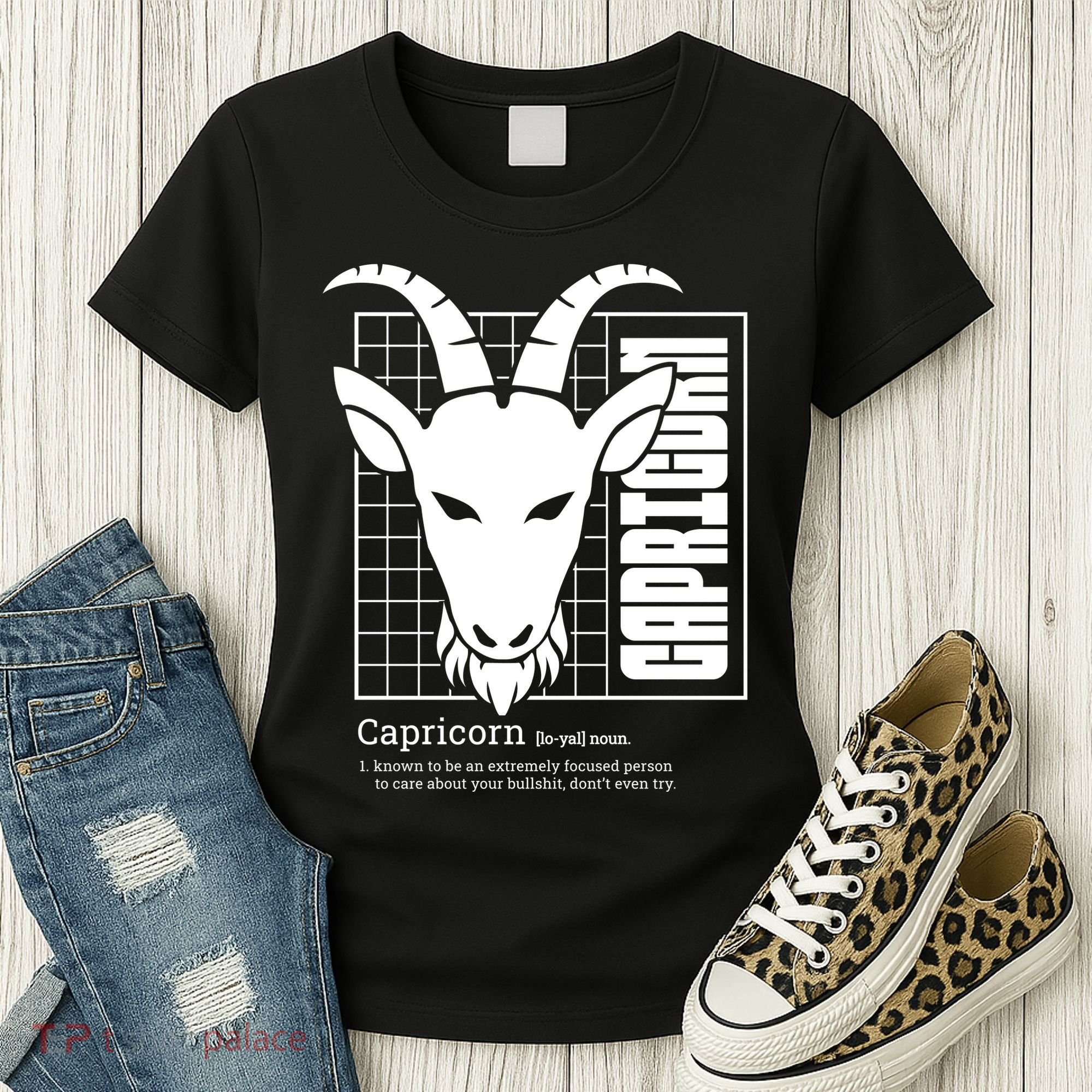 Capricorn Zodiac Definition Women's T-Shirt