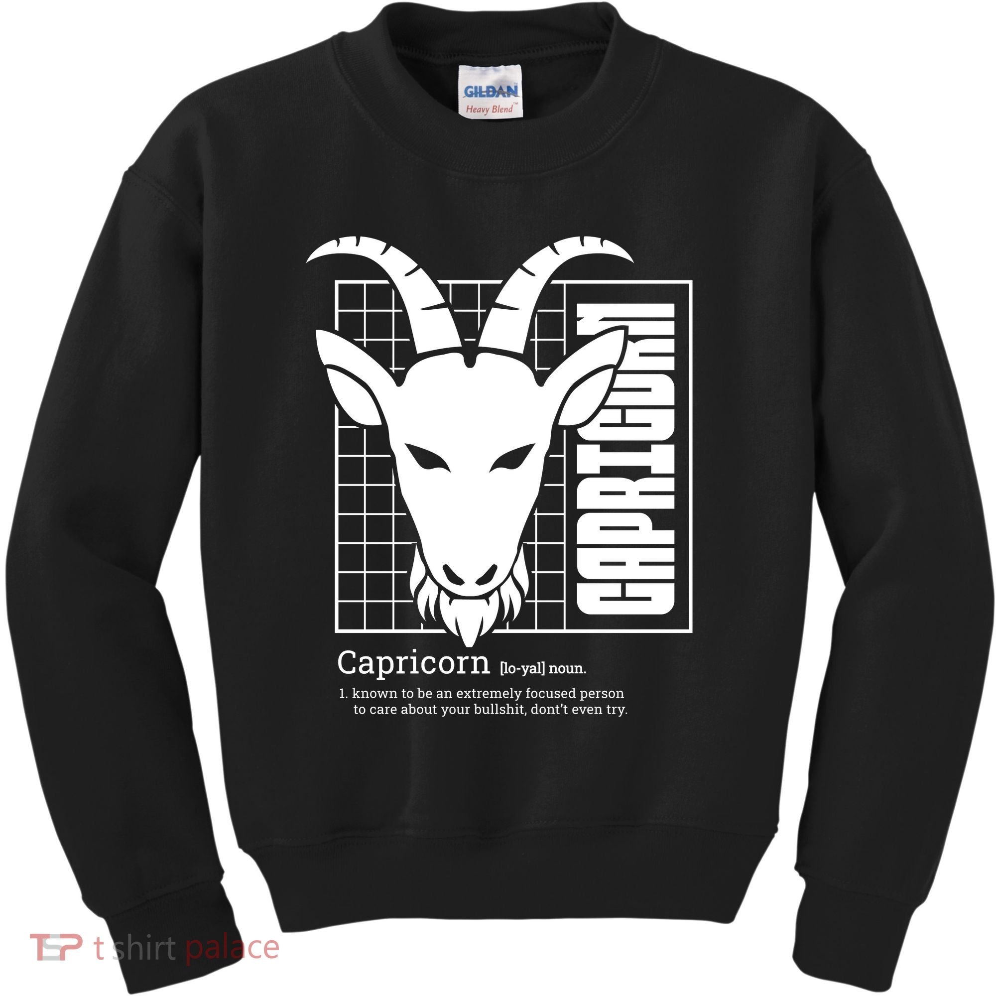 Capricorn Zodiac Definition Kids Sweatshirt