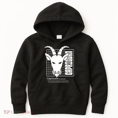 Capricorn Zodiac Definition Kids Hoodie