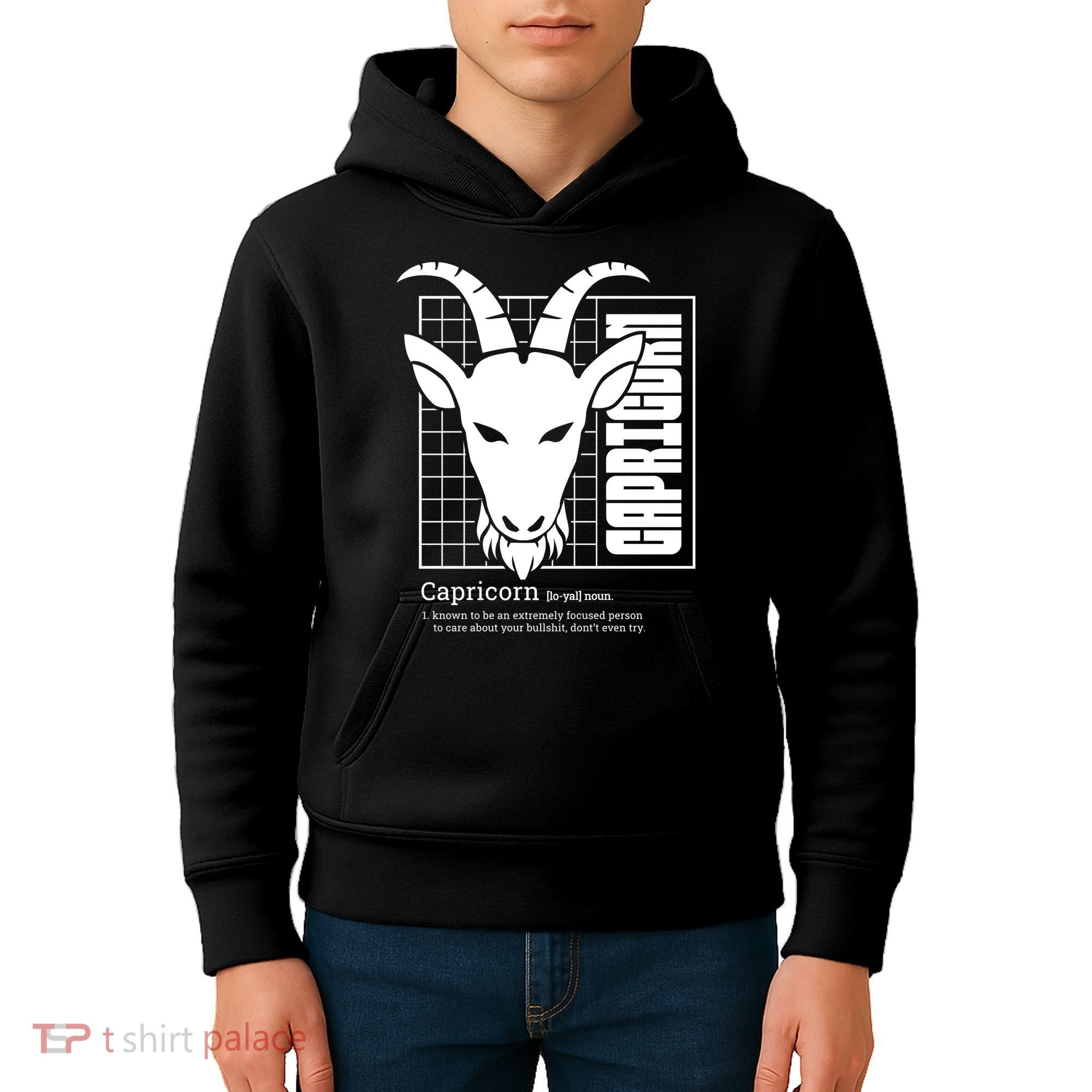 Capricorn Zodiac Definition Kids Hoodie