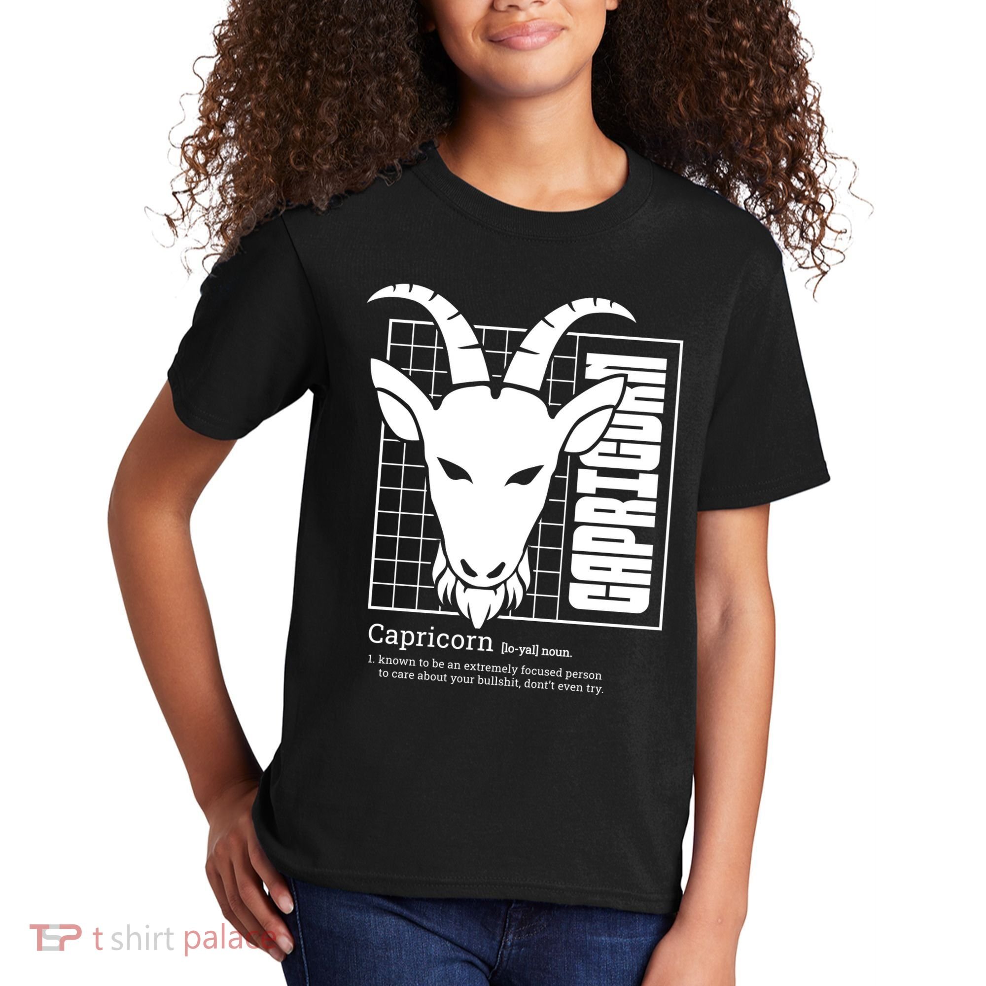 Capricorn Zodiac Definition Kids T-Shirt