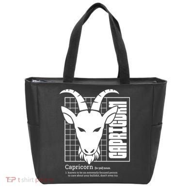Capricorn Zodiac Definition Tote Bag