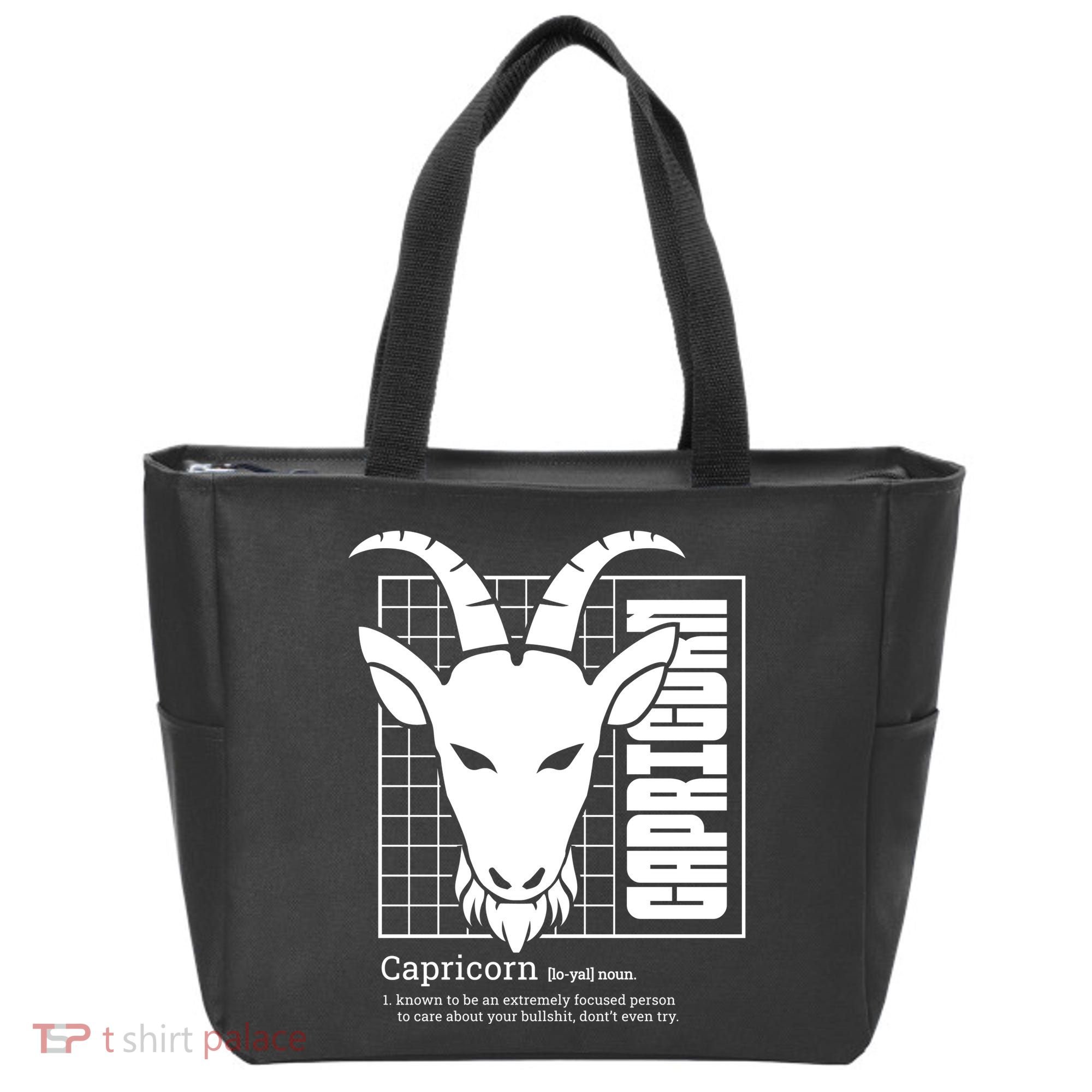 Capricorn Zodiac Definition Tote Bag