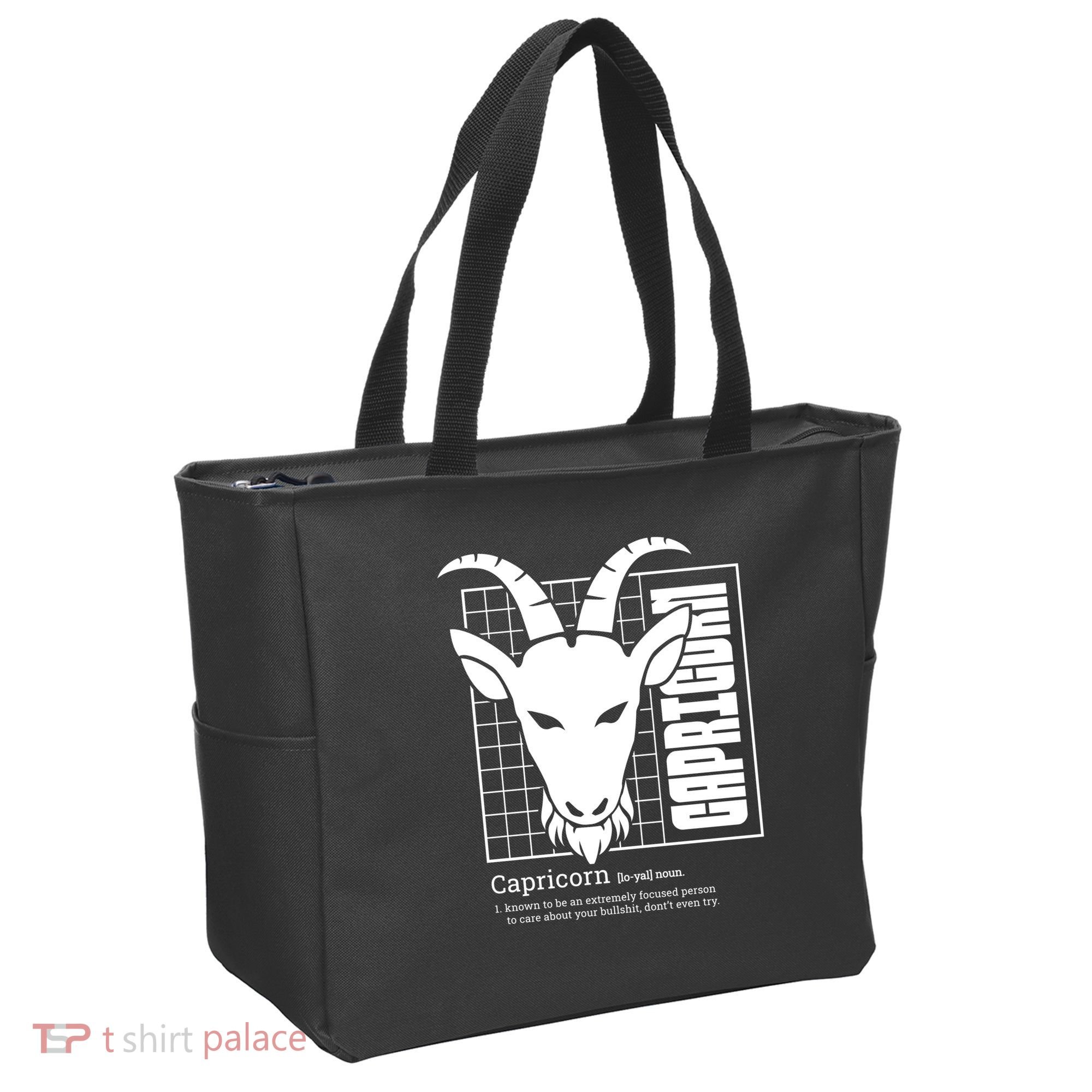 Capricorn Zodiac Definition Tote Bag