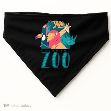 Columbus Zoo Funny Zookeeper USA-Made Doggie Bandana