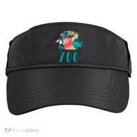Columbus Zoo Funny Zookeeper Adult Drive Performance Visor thumb 0