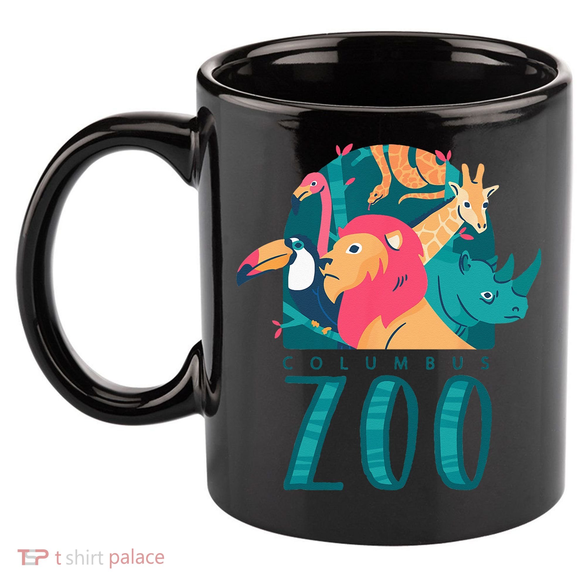 Columbus Zoo Funny Zookeeper 11oz C Handle Ceramic Mug