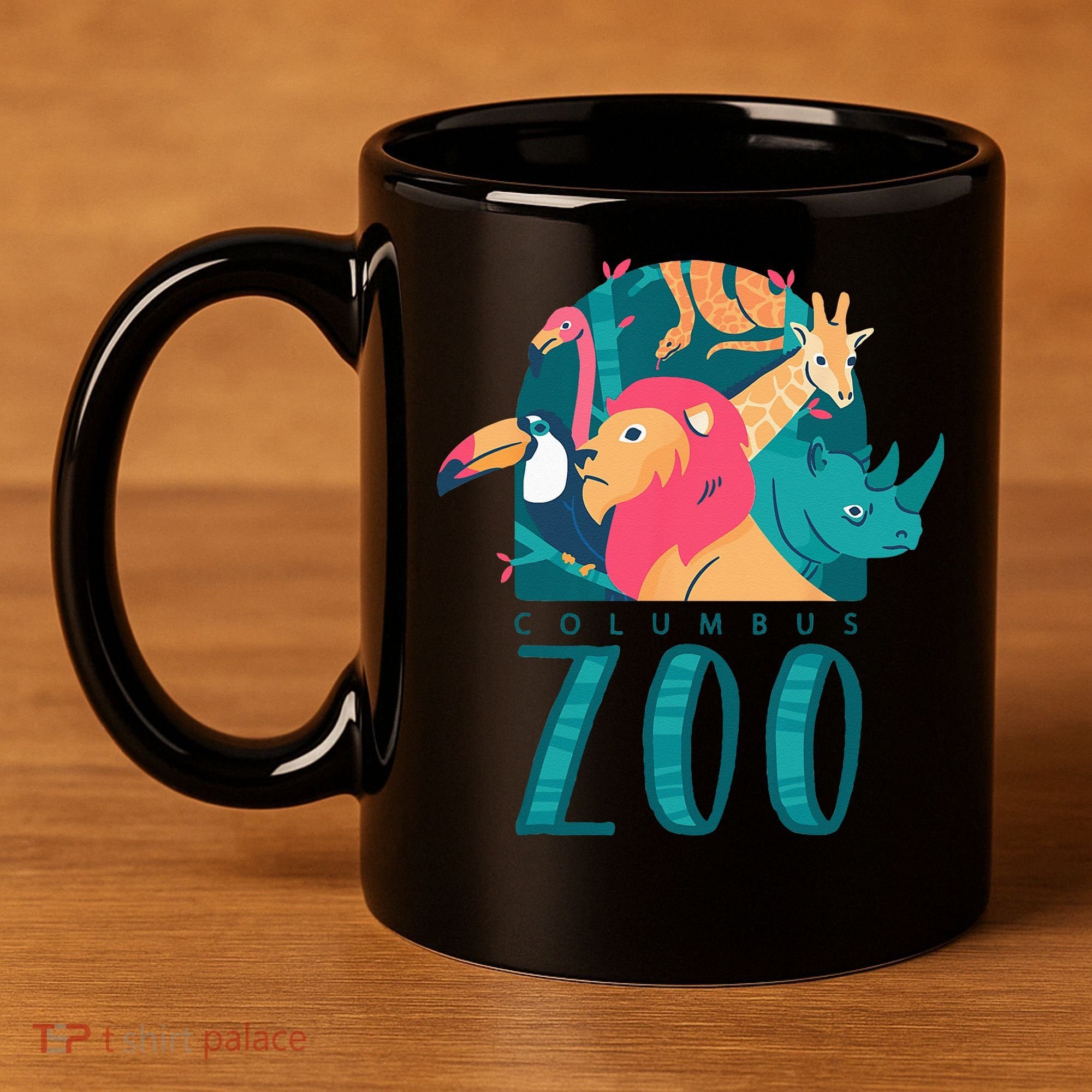 Columbus Zoo Funny Zookeeper 11oz C Handle Ceramic Mug