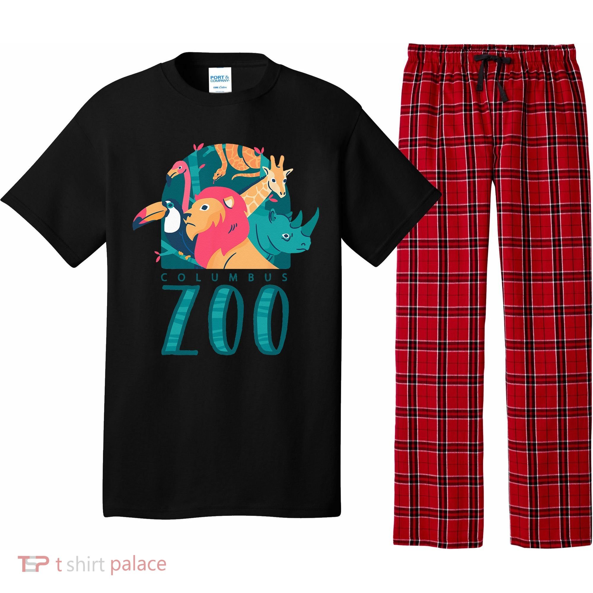 Columbus Zoo Funny Zookeeper Pajama Set