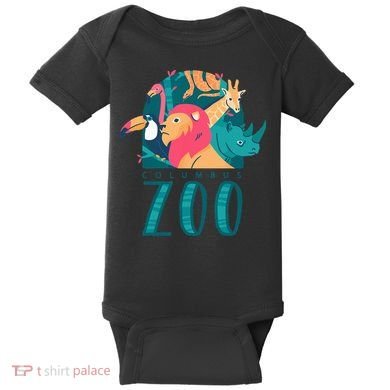 Columbus Zoo Funny Zookeeper Baby Bodysuit