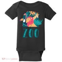 Columbus Zoo Funny Zookeeper Baby Bodysuit thumb 0