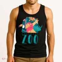 Columbus Zoo Funny Zookeeper Tank Top thumb 3