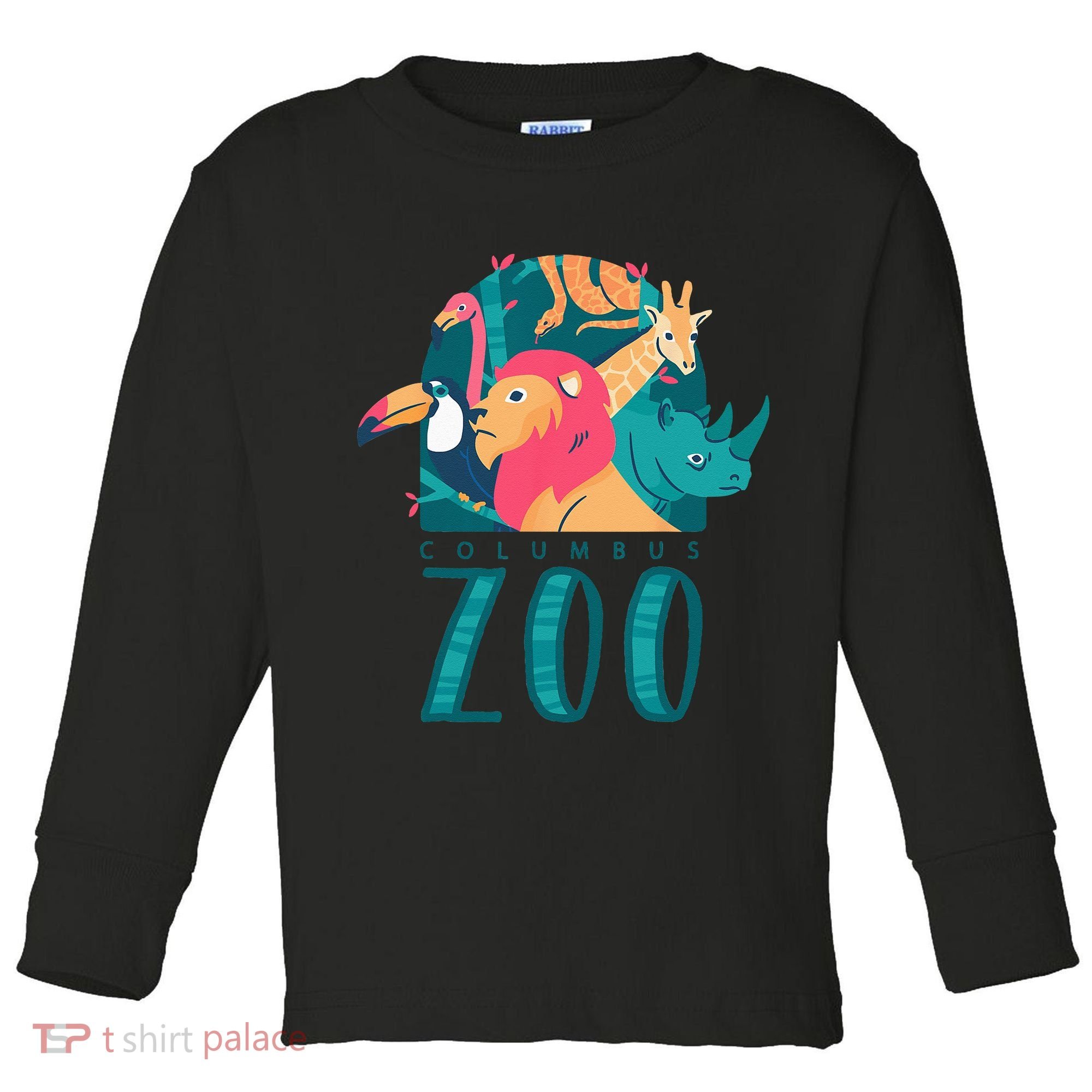 Columbus Zoo Funny Zookeeper Toddler Long Sleeve Shirt