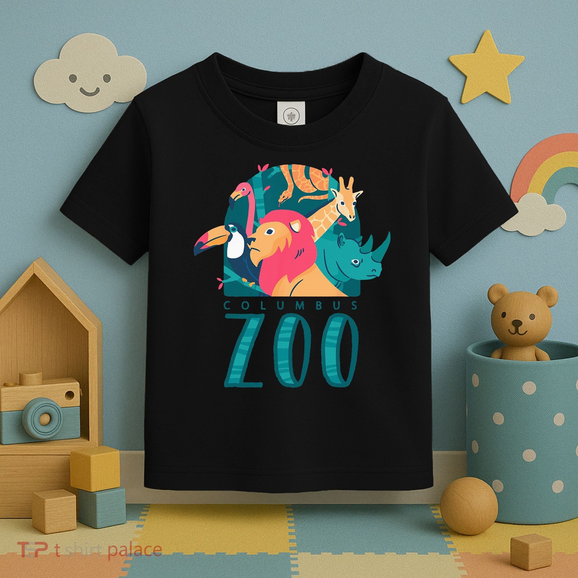 Columbus Zoo Funny Zookeeper Toddler T-Shirt
