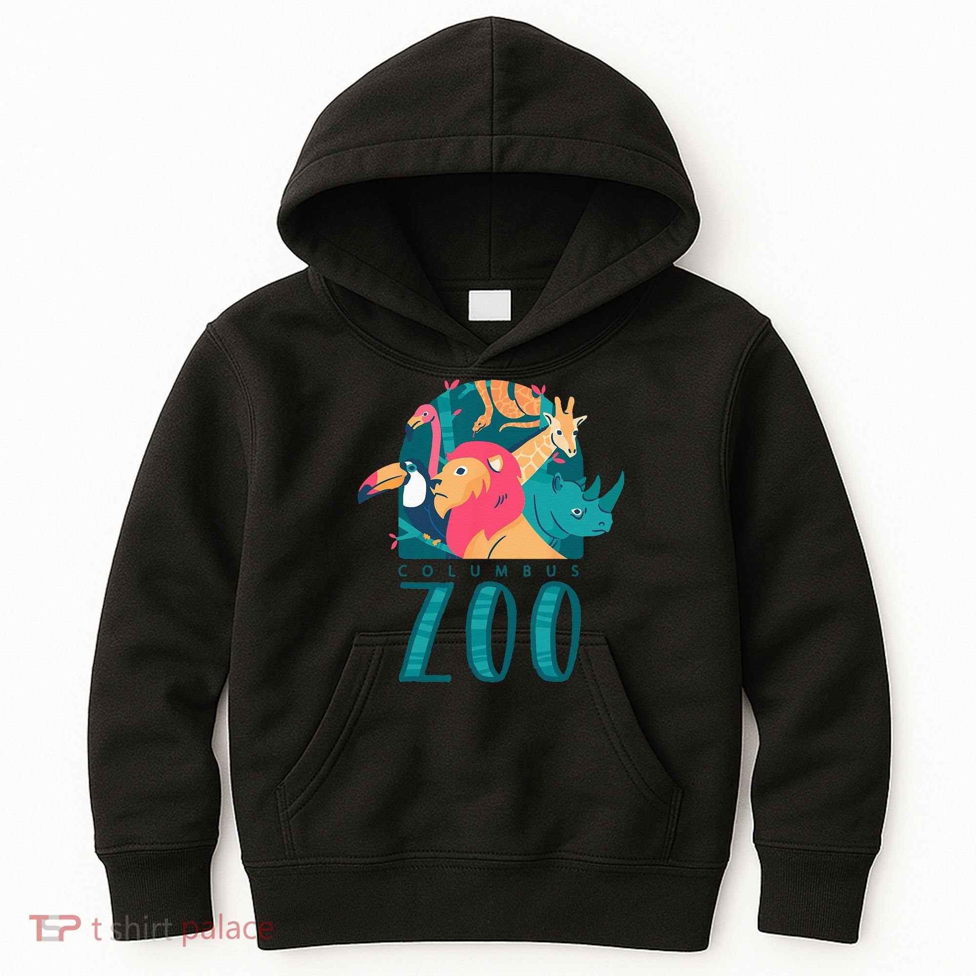 Columbus Zoo Funny Zookeeper Kids Hoodie