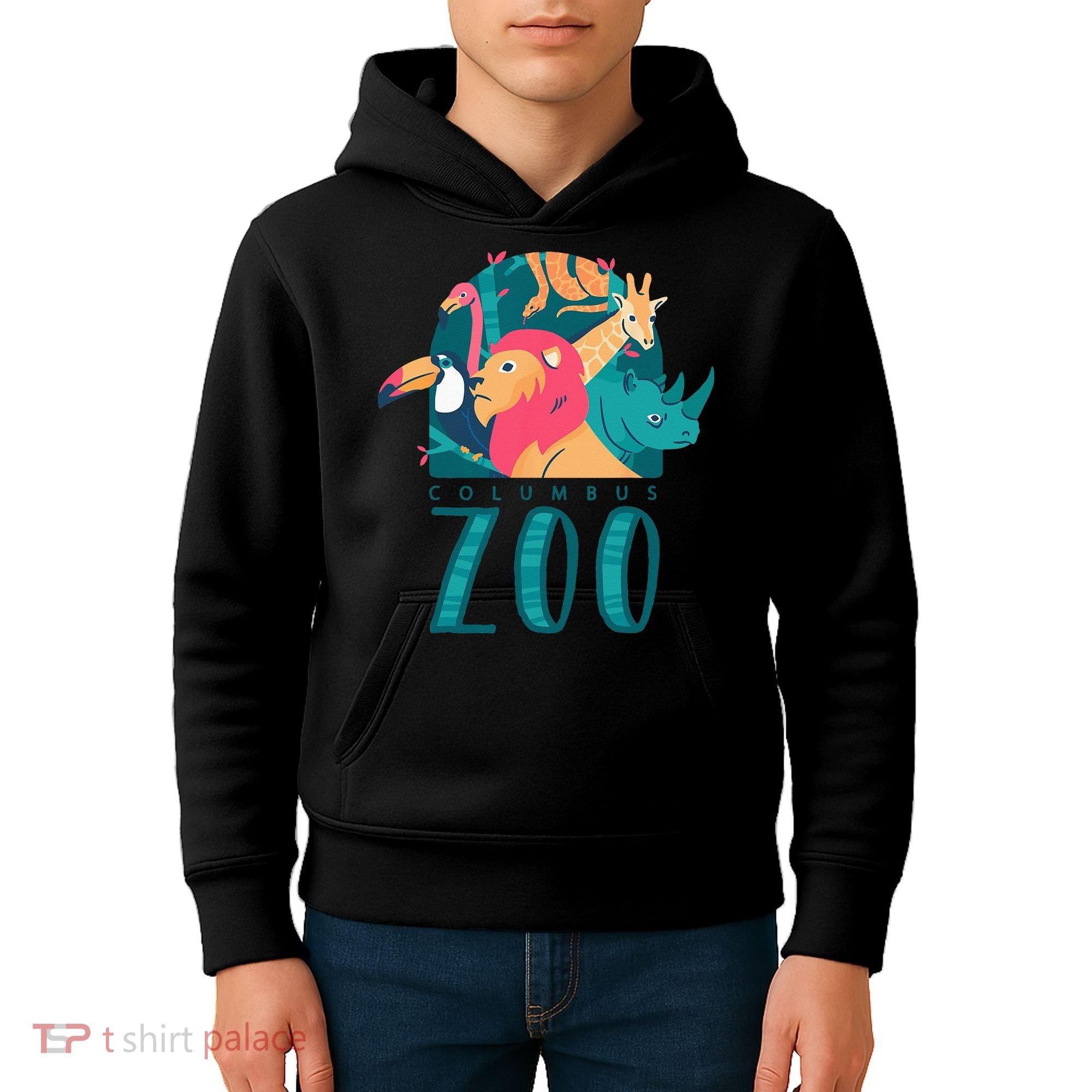 Columbus Zoo Funny Zookeeper Kids Hoodie