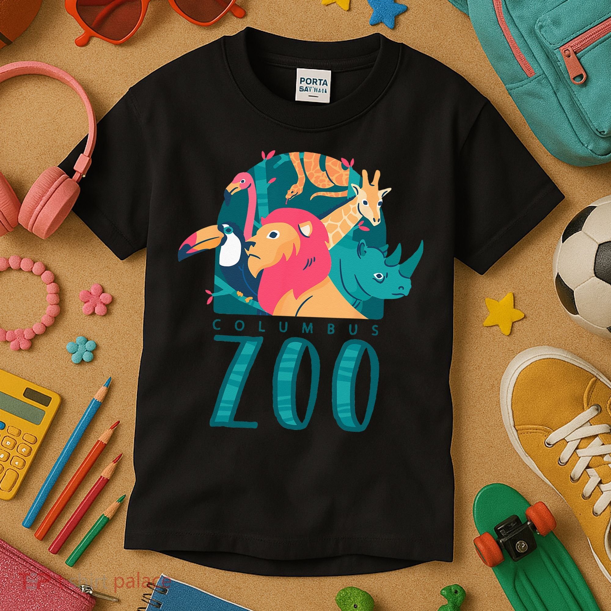 Columbus Zoo Funny Zookeeper Kids T-Shirt