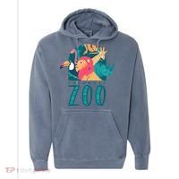 Columbus Zoo Funny Zookeeper Comfort Colors Garment-Dyed Hooded Sweatshirt thumb 0