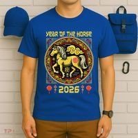 Chinese Zodiac Horse Year 2026 T-Shirt thumb 6