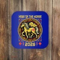 Chinese Zodiac Horse Year 2026 Coaster thumb 0