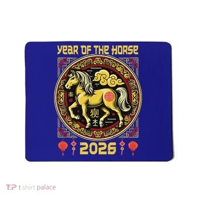 Chinese Zodiac Horse Year 2026 Mousepad