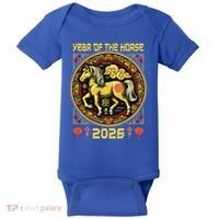 Chinese Zodiac Horse Year 2026 Baby Bodysuit thumb 0