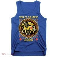 Chinese Zodiac Horse Year 2026 Tank Top thumb 0