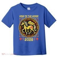 Chinese Zodiac Horse Year 2026 Toddler T-Shirt thumb 0