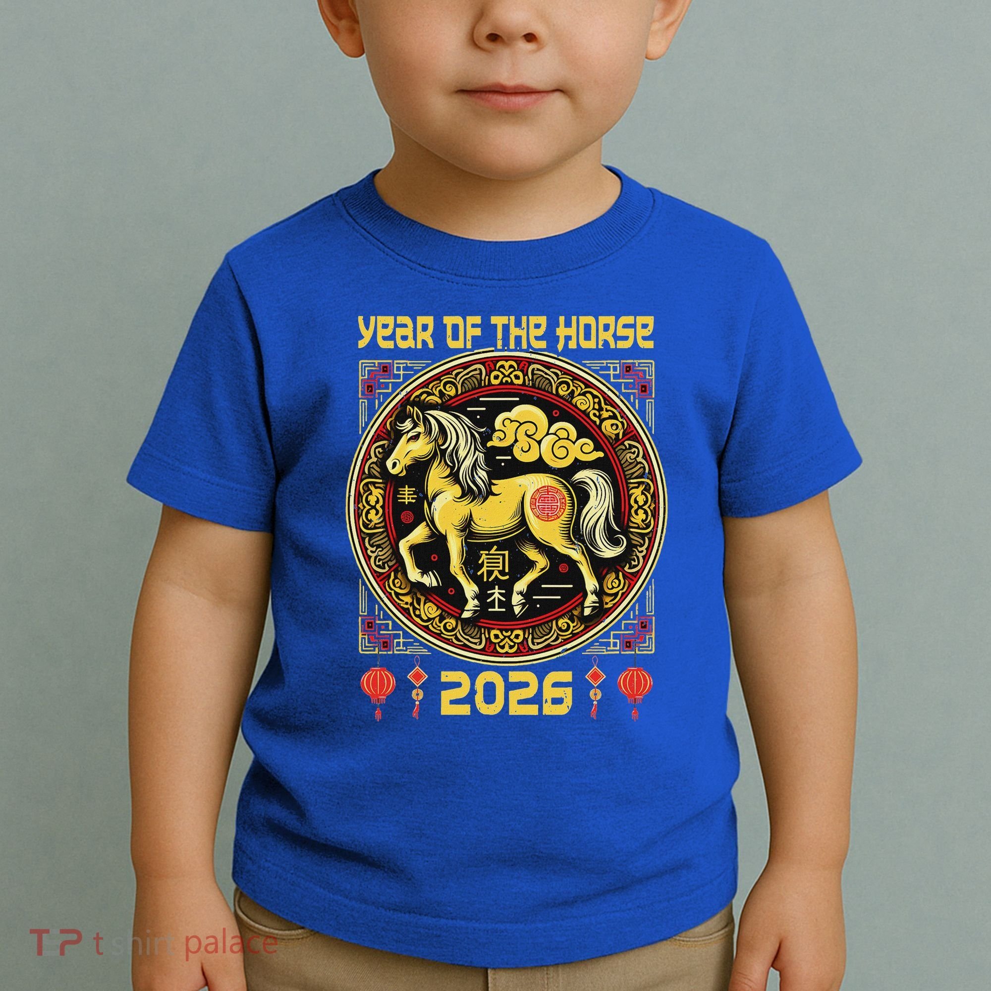 Chinese Zodiac Horse Year 2026 Toddler T-Shirt