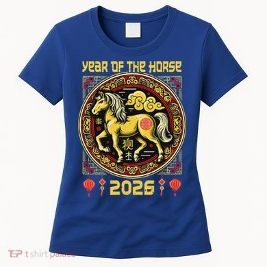 Chinese Zodiac Horse Year 2026 Women's T-Shirt