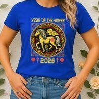 Chinese Zodiac Horse Year 2026 Women's T-Shirt thumb 2