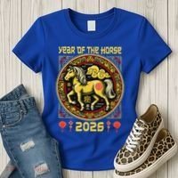 Chinese Zodiac Horse Year 2026 Women's T-Shirt thumb 3