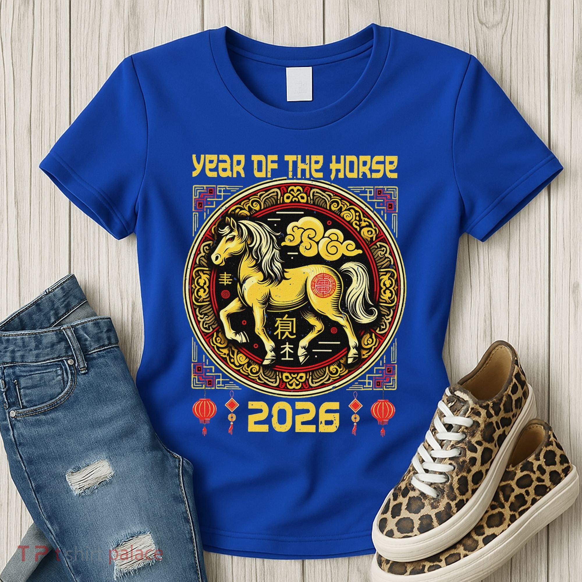 Chinese Zodiac Horse Year 2026 Women's T-Shirt
