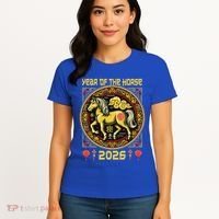 Chinese Zodiac Horse Year 2026 Women's T-Shirt thumb 4