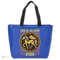 Chinese Zodiac Horse Year 2026 Tote Bag thumb 0