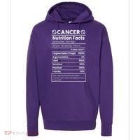 Cancer Zodiac Nutrition Facts Hoodie thumb 0