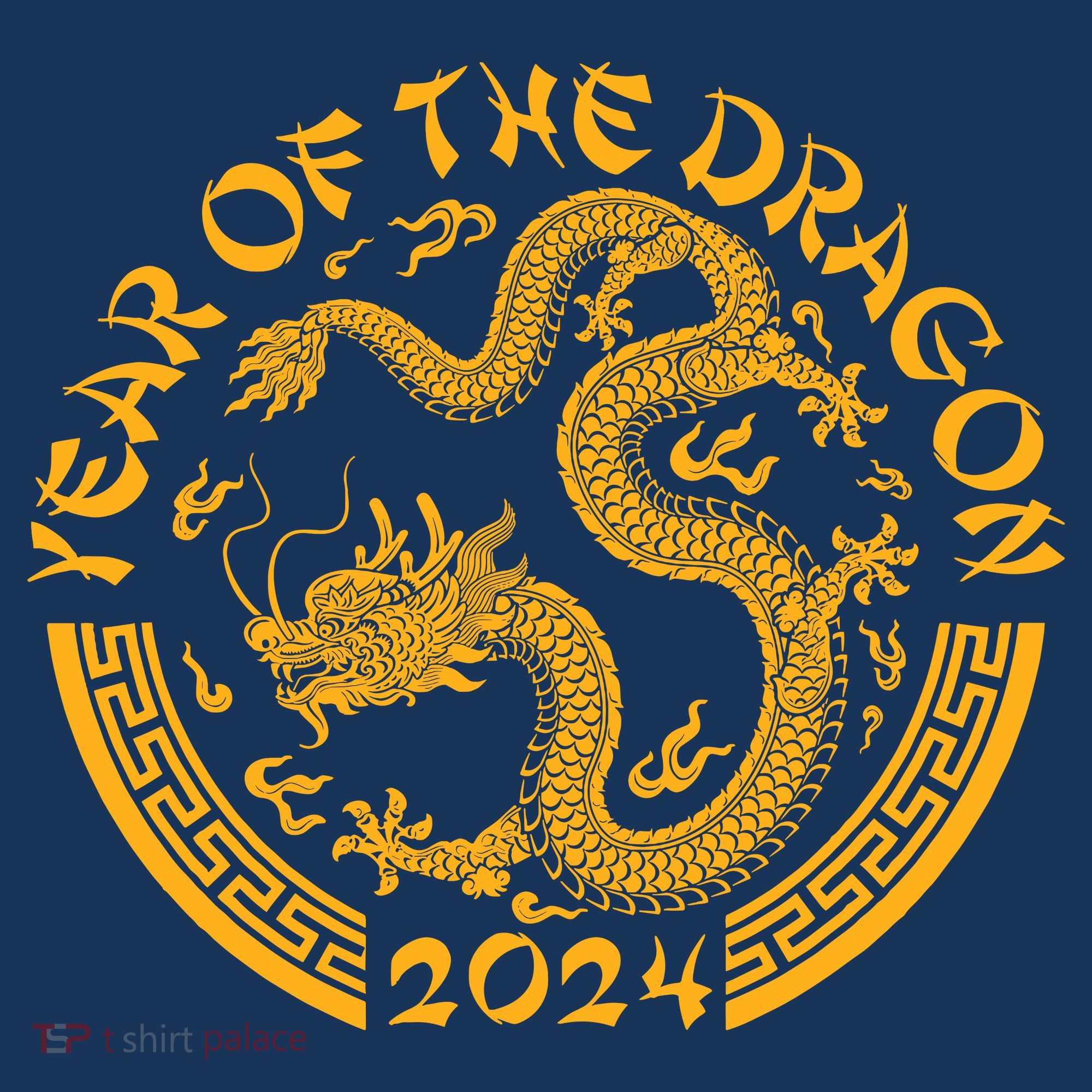 Chinese Zodiac New Year Of The Dragon Lunar 2024 T-Shirt