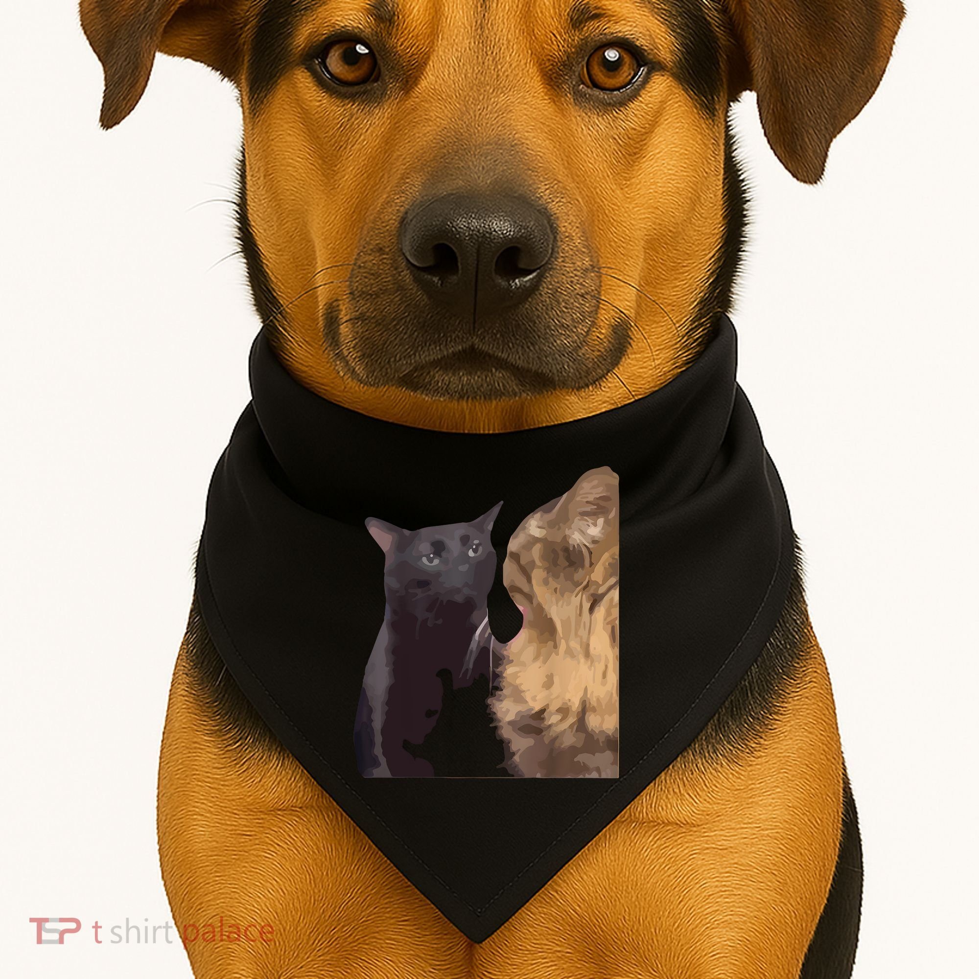Cat Zoning Out Meme Popular Internet Meme USA-Made Doggie Bandana