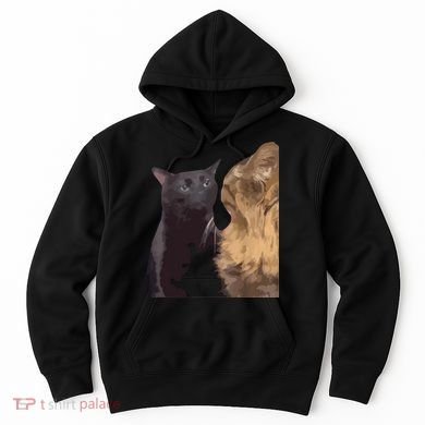 Cat Zoning Out Meme Popular Internet Meme Hoodie